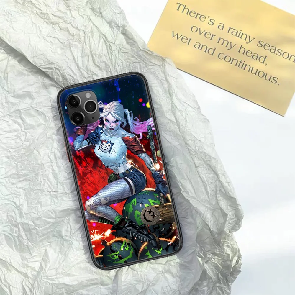 Hot Joker Harley Quin Phone Case For Iphone 11 12 Mini PRO XR X XS MAX 6 6s 7 8 Plus 4 5 5s SE 2020 black Cover Luxury Funda
Hot Joker Harley Quin Phone Case For Iphone 11 12 Mini PRO XR X XS MAX 6 6s 7 8 Plus 4 5 5s SE 2020 black Cover Luxury Funda