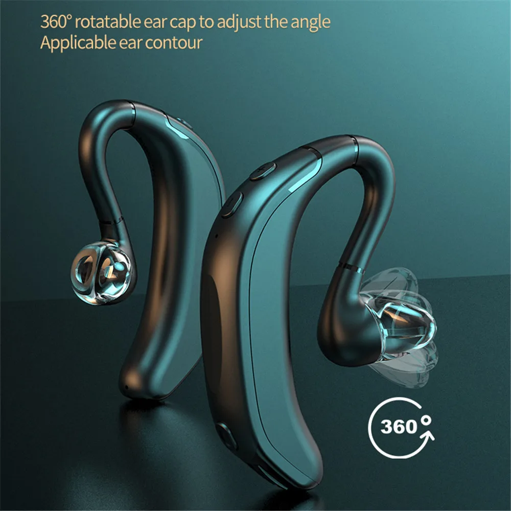 Bluetooth 5 0 наушники V5.1 беспроводная гарнитура на одно ухо водонепроницаемый