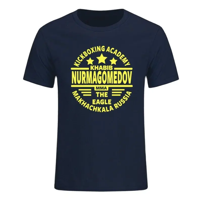 

Летняя Горячая распродажа Новое поступление для мужчин Khabib Nurmagomedov футболка популярная Camiseta 100% хлопковая футболка с коротким рукавом женская