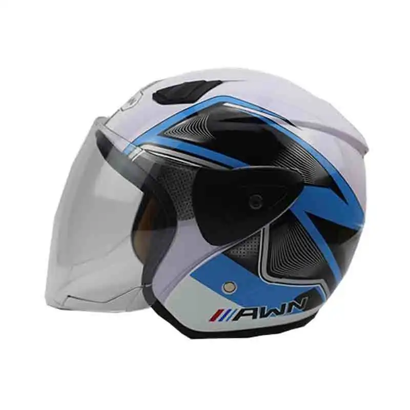 AWN Electric Motorcycle Helmet Half Cover Half Helmet Men's and Women's Four Seasons Summer Sunscreen 3/4 Helmet
AWN Electric Motorcycle Helmet Half Cover Half Helmet Men's and Women's Four Seasons Summer Sunscreen 3/4 Helmet