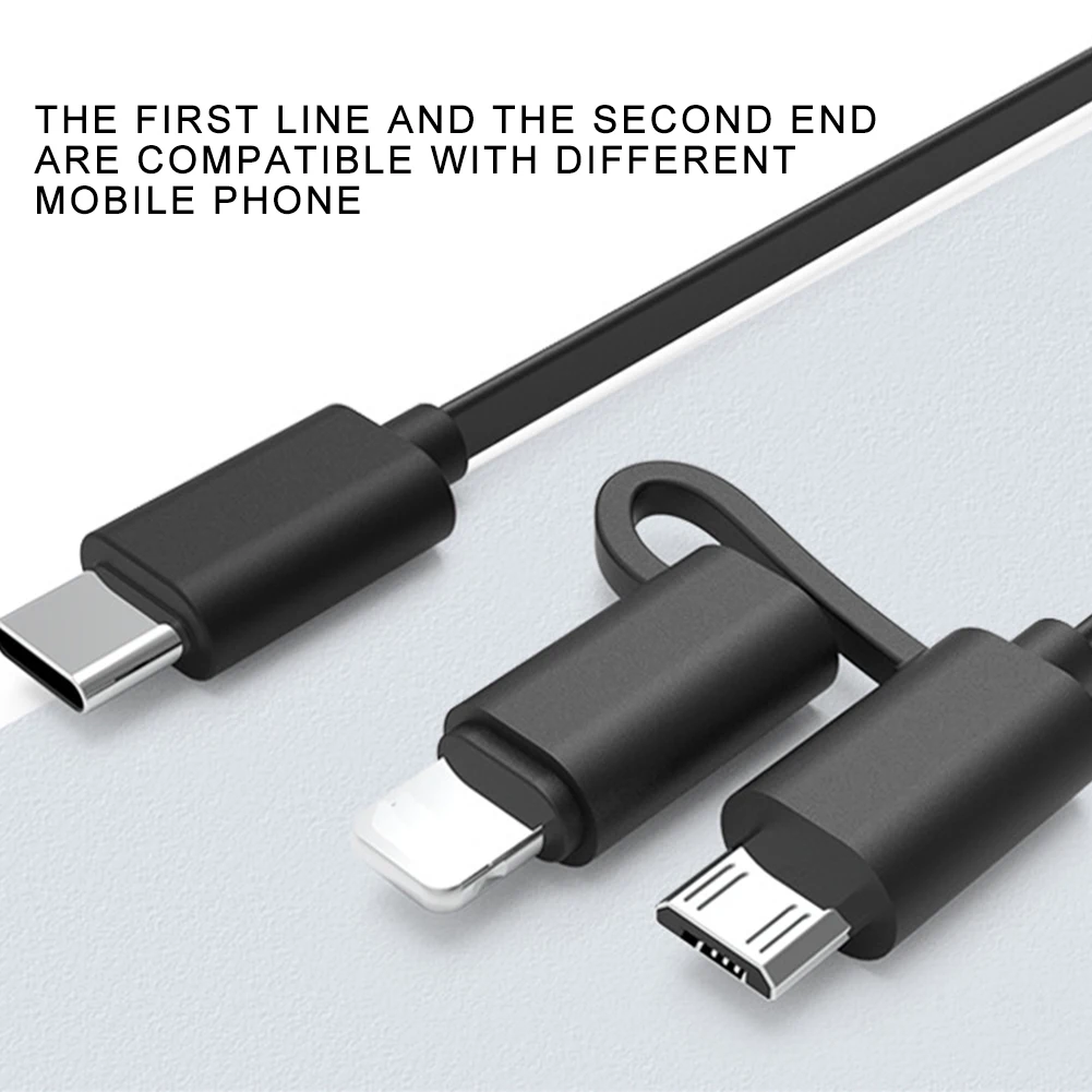 Car Charger Quick Charge 3.1A with Dual Retractable Cable Multifunctional 3 in 1 Adapter Compatible for Android Type-C iPhone
Car Charger Quick Charge 3.1A with Dual Retractable Cable Multifunctional 3 in 1 Adapter Compatible for Android Type-C iPhone