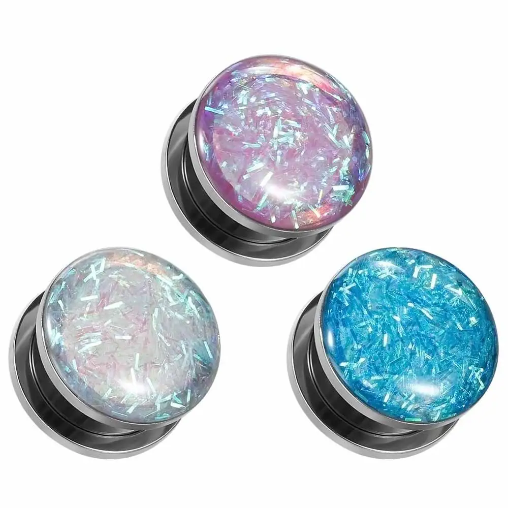 TBOSEN Multicolor Stainless steel Ear Piercing Plugs Tunnels Expanders with High Quality New Arrival Earrings Body Piercing Gift
TBOSEN Multicolor Stainless steel Ear Piercing Plugs Tunnels Expanders with High Quality New Arrival Earrings Body Piercing Gift