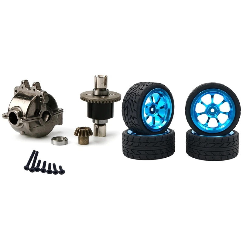 Корпус коробки передач из алюминиевого сплава с металлическим дифференциалом переключения передач для Wltoys A949 A959 A969 A979 и колесные диски из с...
Корпус коробки передач из алюминиевого сплава с металлическим дифференциалом переключения передач для Wltoys A949 A959 A969 A979 и колесные диски из с...