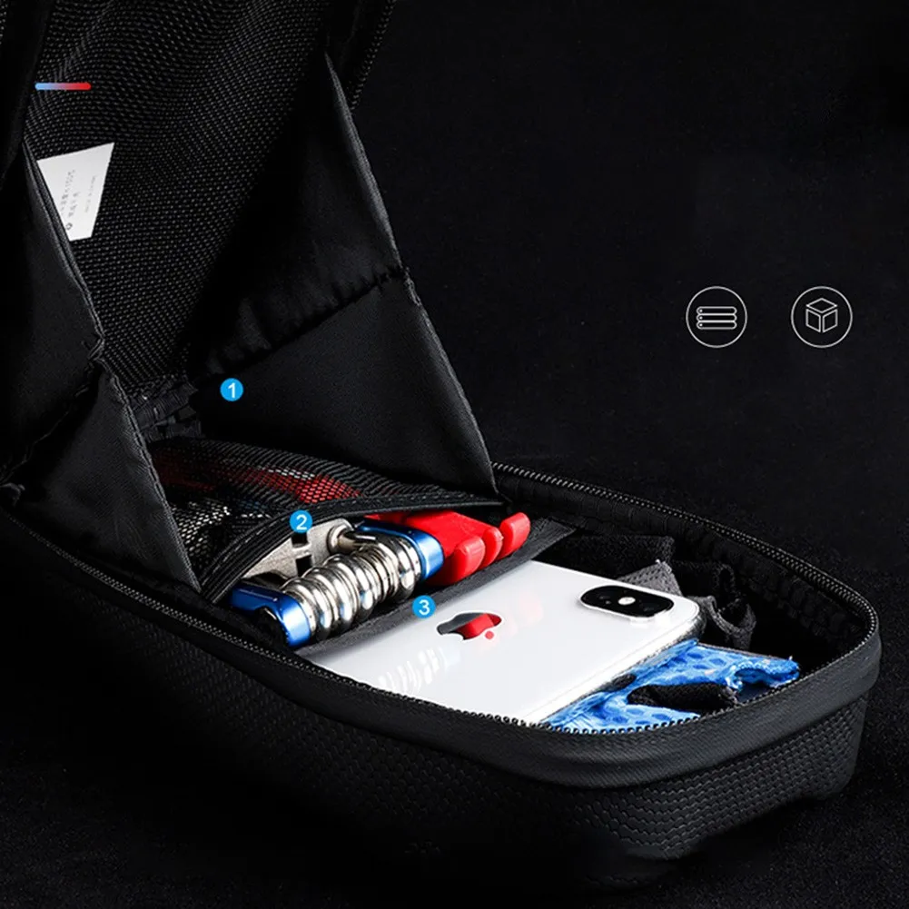 Electric Scooter Handlebar Front Storage Bag For Ninebot Xiaomi M365 EVA Waterproof Hard Shell Balance Folding Bike 24.5x12x10cm
Electric Scooter Handlebar Front Storage Bag For Ninebot Xiaomi M365 EVA Waterproof Hard Shell Balance Folding Bike 24.5x12x10cm