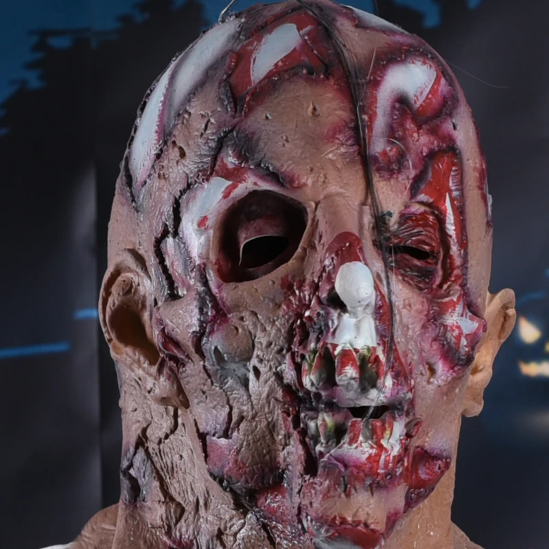 Halloween Mask Bloody Zombie Maks Festival Decorations Haunted House Cosplay Party Headgear Skull Horror Home Decor Supplies
Halloween Mask Bloody Zombie Maks Festival Decorations Haunted House Cosplay Party Headgear Skull Horror Home Decor Supplies