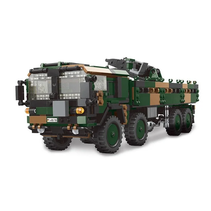 Xingbao 06052 WW2 немецкая Военная серия Panzer LKW KAT 1MIL GL 8X8 10T строительный журавль кубрики MOC игрушки в подарок
Xingbao 06052 WW2 немецкая Военная серия Panzer LKW KAT 1MIL GL 8X8 10T строительный журавль кубрики MOC игрушки в подарок