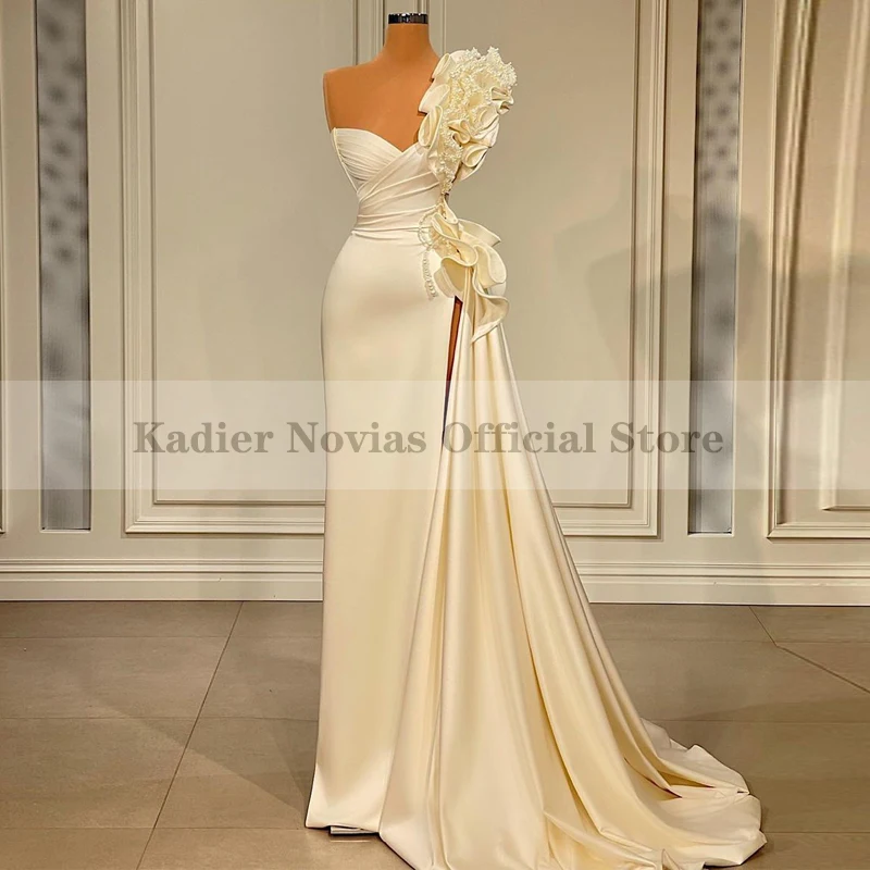 Женское длинное свадебное платье KADIER NOVIAS, цвета слоновой кости, с искусственным жемчугом и бусинами, 2022
Женское длинное свадебное платье KADIER NOVIAS, цвета слоновой кости, с искусственным жемчугом и бусинами, 2022