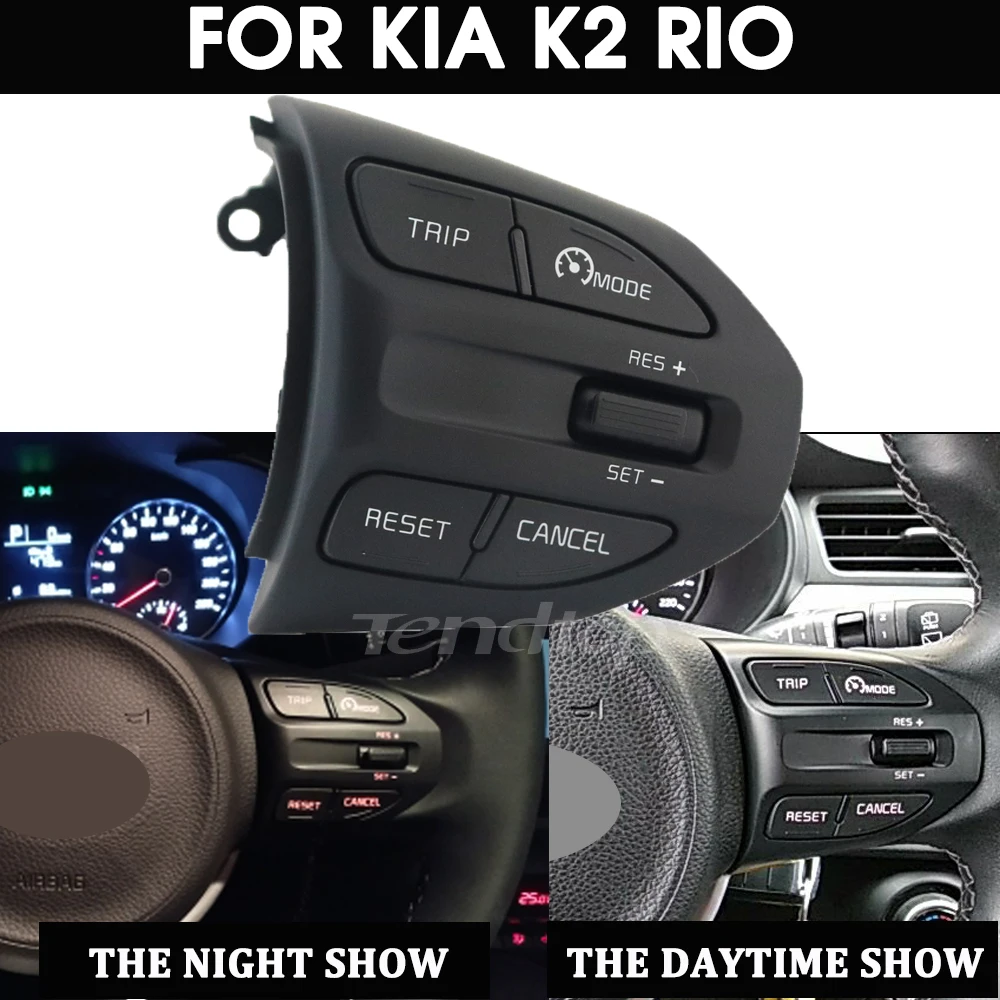 Steering Wheel Remote Bluetooth Cruise Control Volume Multifunction Button For KIA K2 RIO 2017 2018 2019 2020 2021 RIO X LINE
Steering Wheel Remote Bluetooth Cruise Control Volume Multifunction Button For KIA K2 RIO 2017 2018 2019 2020 2021 RIO X LINE
