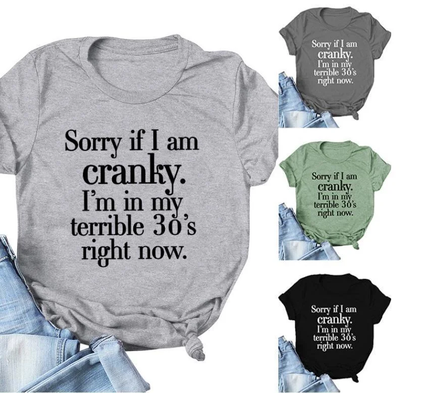 Извините, если я запутанная надпись, пуловер с коротким рукавом и круглым вырезом, футболка с надписью jy0252
Извините, если я запутанная надпись, пуловер с коротким рукавом и круглым вырезом, футболка с надписью jy0252