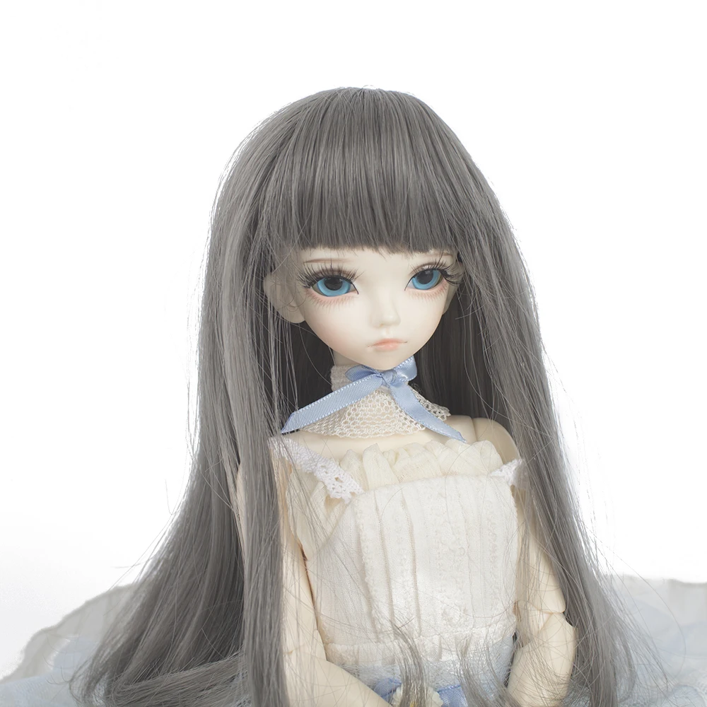 Free Shipping 1/3 Bjd Pullip High-temperature Fiber Synthetic Silver Grey Long Bottomed Buckle Curly Hair Wig On Sale In MUZIWIG
Free Shipping 1/3 Bjd Pullip High-temperature Fiber Synthetic Silver Grey Long Bottomed Buckle Curly Hair Wig On Sale In MUZIWIG