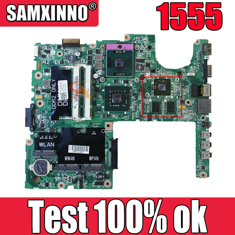 Оригинальная материнская плата для ноутбука DELL Studio 1555 материнской платы CN-0K313M 0K313M DA0FM8MB8E0 PM45 216-0728018 DDR2
Оригинальная материнская плата для ноутбука DELL Studio 1555 материнской платы CN-0K313M 0K313M DA0FM8MB8E0 PM45 216-0728018 DDR2
