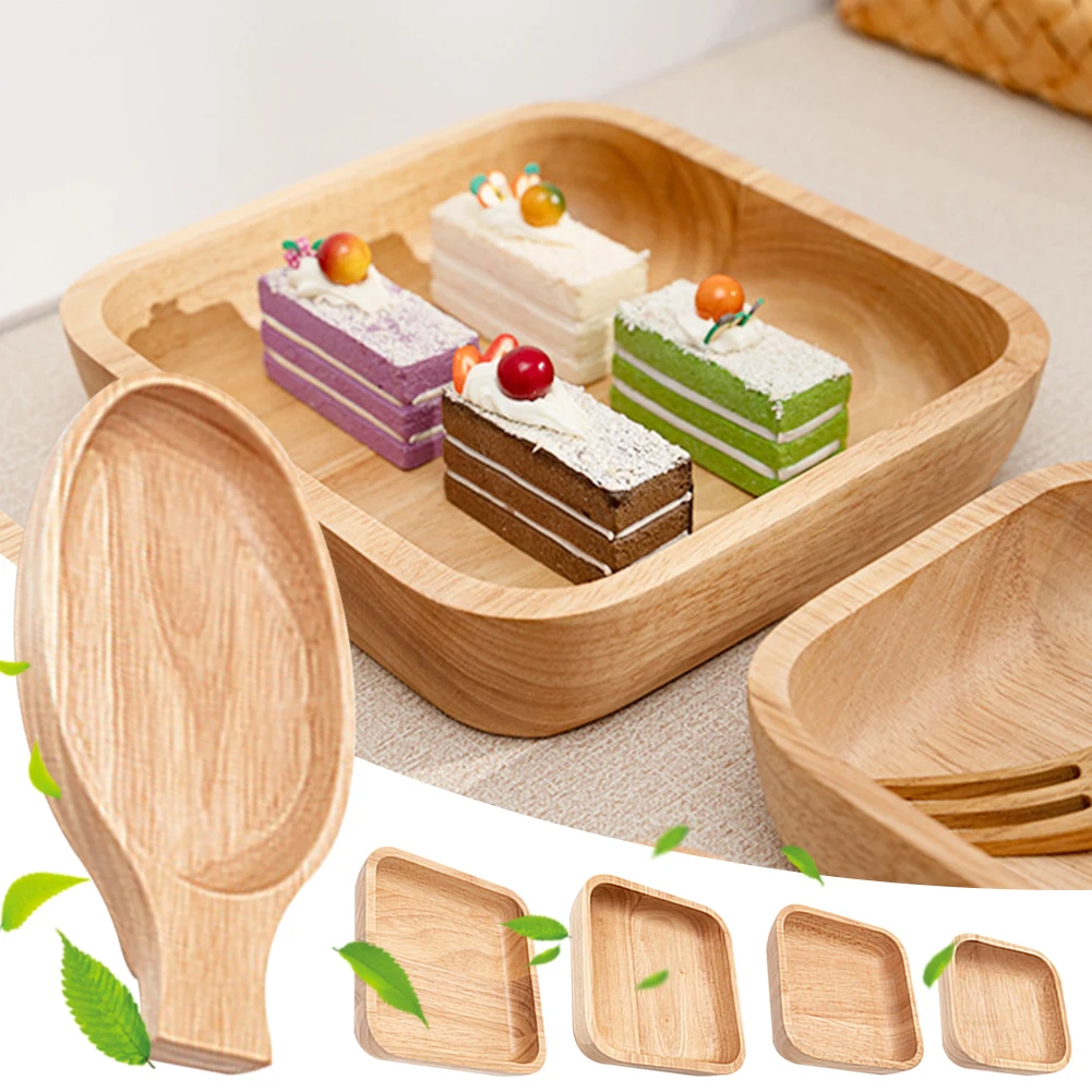 Rubber Wood Salad Bowl Wood tableware Spoon Set Handcrafted Large Square Dining Bowl Kitchen Accessories
Rubber Wood Salad Bowl Wood tableware Spoon Set Handcrafted Large Square Dining Bowl Kitchen Accessories