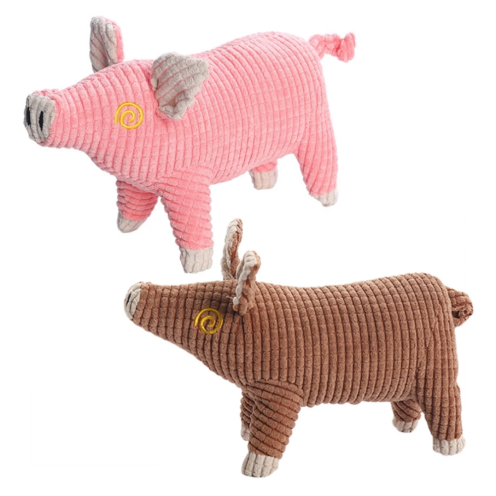 Cute Pet Squeak Toys Interactive Stuffed Pig Dog Chewing Toys Bite Resistant for Small Medium Dogs Pets Training Accessories
Cute Pet Squeak Toys Interactive Stuffed Pig Dog Chewing Toys Bite Resistant for Small Medium Dogs Pets Training Accessories