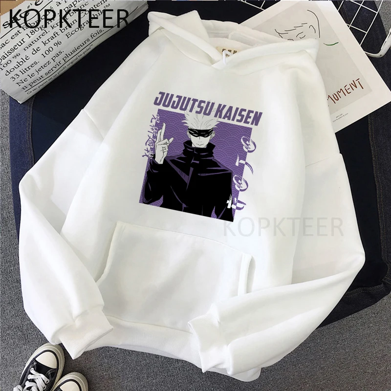 Jujutsu Kaisen Satoru Gojo Anime Hoodies Men Women Streetwear Harajuku Japanese Anime Vintage Hoodies Sweatshirts Fashion Tops
Jujutsu Kaisen Satoru Gojo Anime Hoodies Men Women Streetwear Harajuku Japanese Anime Vintage Hoodies Sweatshirts Fashion Tops