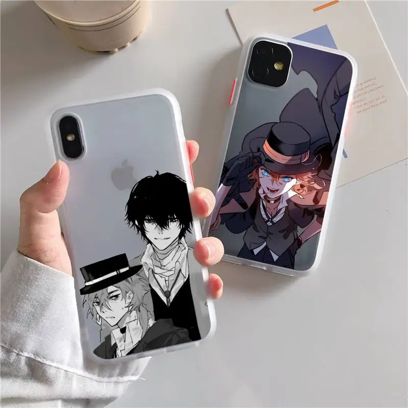 Bungou Stray Dogs Anime Phone Case For iphone 13 12 11 xr xs x 7 8 pro max Plain Soft TPU Silicone Clear Case Cover
Bungou Stray Dogs Anime Phone Case For iphone 13 12 11 xr xs x 7 8 pro max Plain Soft TPU Silicone Clear Case Cover
