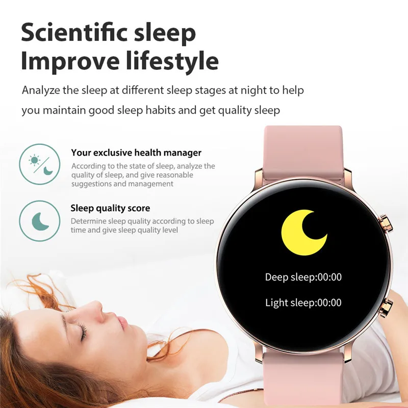 PPG+ECG Bluetooth Calls Smart Watch Men Women Waterproof Smartwatch Heart Rate Monitor For Samsung Android iOS
PPG+ECG Bluetooth Calls Smart Watch Men Women Waterproof Smartwatch Heart Rate Monitor For Samsung Android iOS
