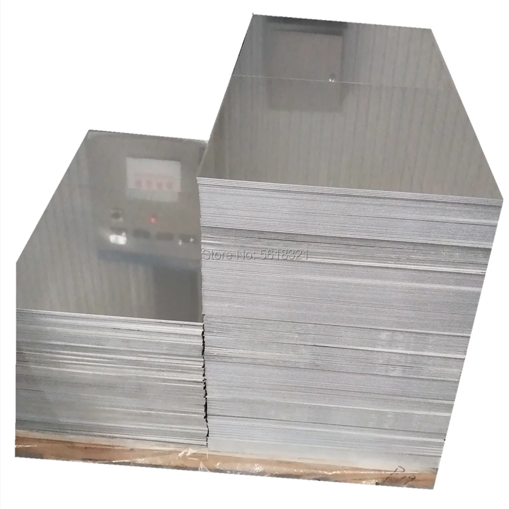 Индивидуальная толщина 3/5/8/10 мм 6061 алюминиевый плоский лист 100x100 100x200 высокая