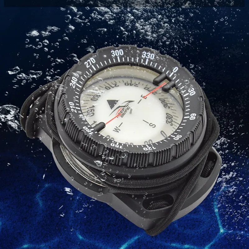 50m Waterproof Diving Compass Underwater Caving Camping Compass with Wristband Diving Scuba Watchband Fluorescent Dial Compass
50m Waterproof Diving Compass Underwater Caving Camping Compass with Wristband Diving Scuba Watchband Fluorescent Dial Compass