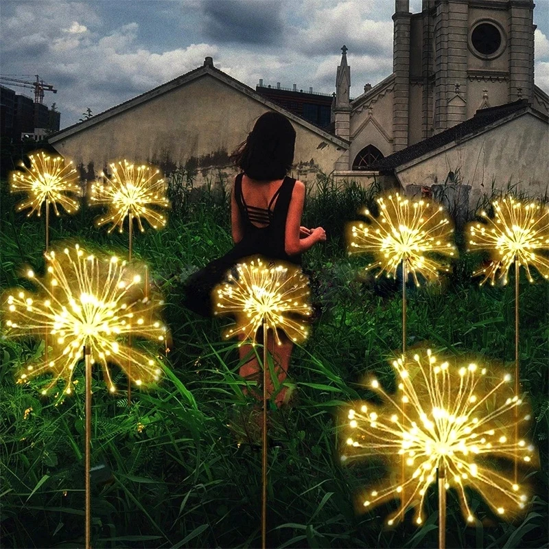 2021 Outdoor LED Solar Flashing Fireworks Lights 90/150 LEDs Waterproof String Fairy Light For Home Garden Christmas Decoration
2021 Outdoor LED Solar Flashing Fireworks Lights 90/150 LEDs Waterproof String Fairy Light For Home Garden Christmas Decoration
