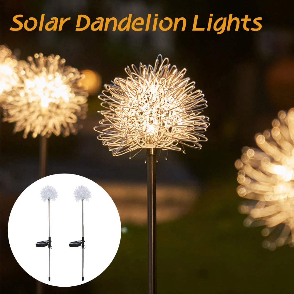 LED Solar Light Outdoor Dandelion Lights Garden Decoration String Lamp Courtyard IP44 Waterproof Solar Light Fairy Lamps Party
LED Solar Light Outdoor Dandelion Lights Garden Decoration String Lamp Courtyard IP44 Waterproof Solar Light Fairy Lamps Party