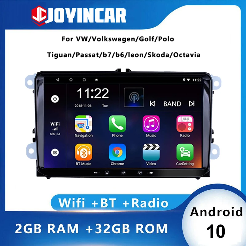 JOYINCAR Car Multimedia MP5 Player 2 Din Car Radio GPS Auto Stereo Android 9" For Skoda/Seat/Volkswagen/VW/Passat b7/POLO/GOLF 5
JOYINCAR Car Multimedia MP5 Player 2 Din Car Radio GPS Auto Stereo Android 9" For Skoda/Seat/Volkswagen/VW/Passat b7/POLO/GOLF 5