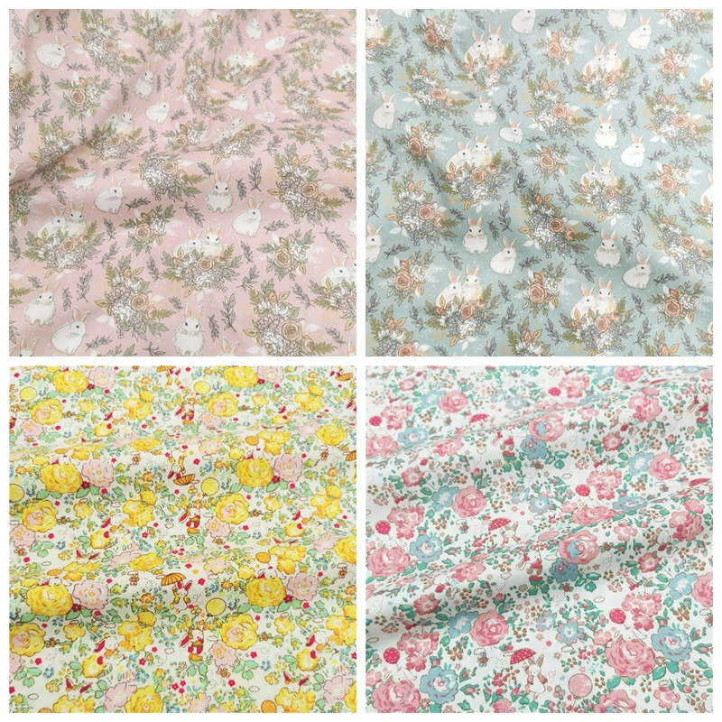 100% хлопчатобумажная саржевая ткань с цветочным принтом зайчик для ребенка, ткань для пэчворка «сделай сам», ткань для шитья, квилтинга, мате...
100% хлопчатобумажная саржевая ткань с цветочным принтом зайчик для ребенка, ткань для пэчворка «сделай сам», ткань для шитья, квилтинга, мате...