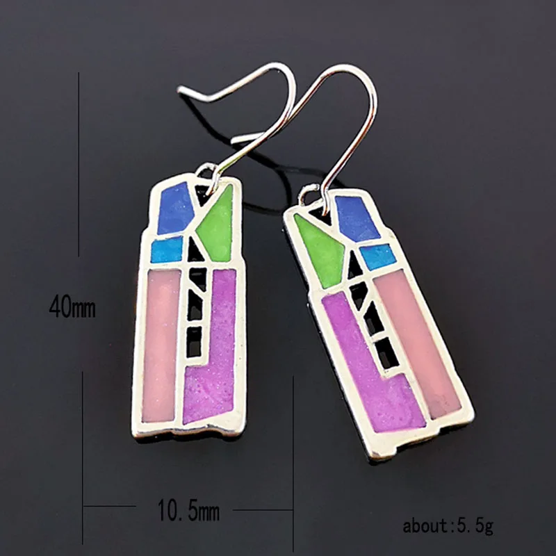 Vintage Geometric Rainbow Earrings 2019 Long Metal Fringe African Earrings for Women Big Bohemian Square Jewelry O5D373
Vintage Geometric Rainbow Earrings 2019 Long Metal Fringe African Earrings for Women Big Bohemian Square Jewelry O5D373