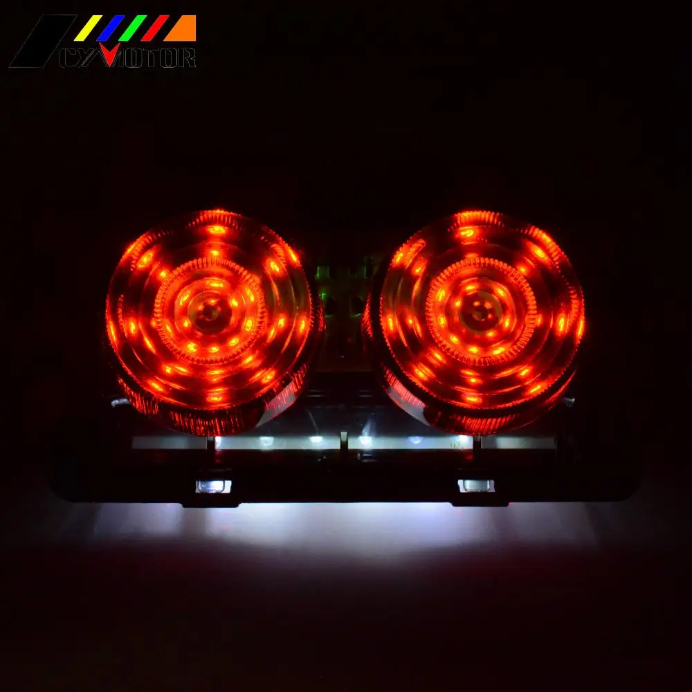Motorcycle Black-Ground Red-Running Brake Signals Light Rear Tail Light For Honda CBR250RR MC22 CBR250R MC19 CBR 250RR 250R
Motorcycle Black-Ground Red-Running Brake Signals Light Rear Tail Light For Honda CBR250RR MC22 CBR250R MC19 CBR 250RR 250R