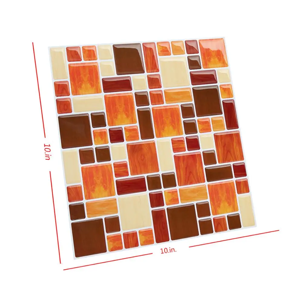 10 Sheet/Pack Kitchen Decor DIYt Decals Wallpaper Vinyl Art Removable Wall Sticker 25*25cm/Piece 
10 Sheet/Pack Kitchen Decor DIYt Decals Wallpaper Vinyl Art Removable Wall Sticker 25*25cm/Piece