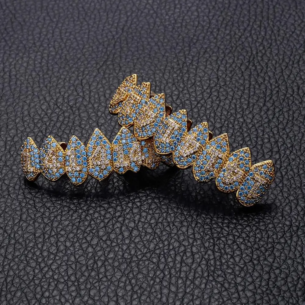 Hip Hop Grillz 1414 Iced Out Fangs Teeth Grillz Top & Bottom Grills Dental Mouth Punk Teeth Caps Cosplay Party Rapper Jewelry
Hip Hop Grillz 1414 Iced Out Fangs Teeth Grillz Top & Bottom Grills Dental Mouth Punk Teeth Caps Cosplay Party Rapper Jewelry