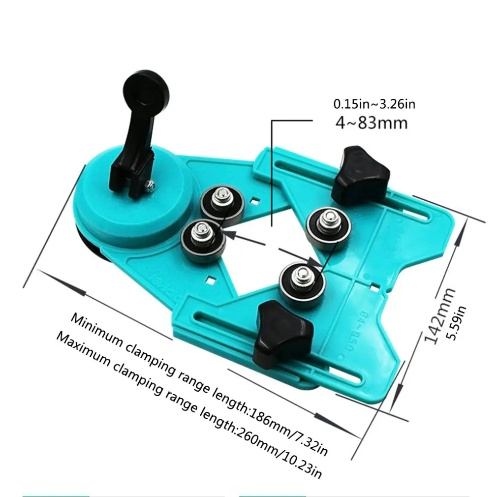 Diamond Coated Crystal Drill Guide Vacuum Base Suction Cup Tile Adjusting Bit Glass Holes Saw Opening Locator 
Diamond Coated Crystal Drill Guide Vacuum Base Suction Cup Tile Adjusting Bit Glass Holes Saw Opening Locator