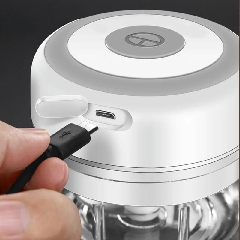 100/250/300ml Mini Electric Garlic Chopper Masher Mincer USB Wireless Food Chopper Chili Meat Grinder Kitchen Vegetable Tools
100/250/300ml Mini Electric Garlic Chopper Masher Mincer USB Wireless Food Chopper Chili Meat Grinder Kitchen Vegetable Tools