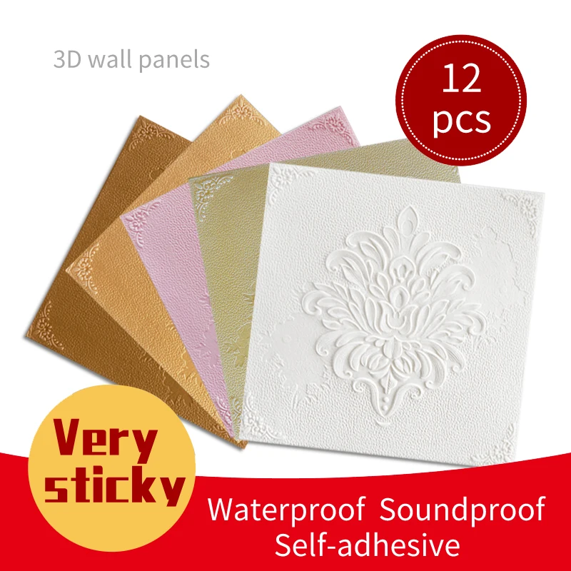 12 шт., самоклеящиеся 3D-панели для украшения дома
12 шт., самоклеящиеся 3D-панели для украшения дома