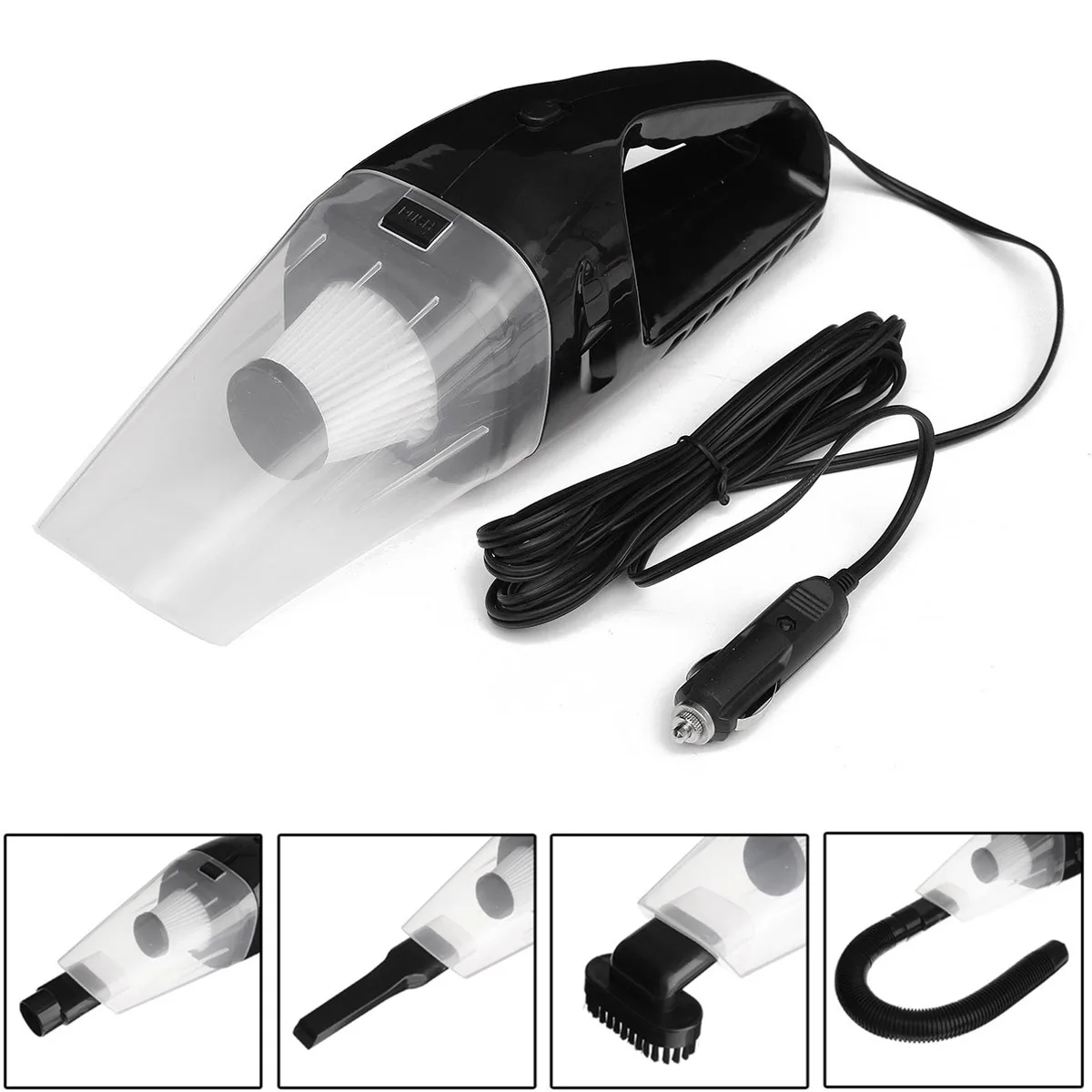 Car Home Vacuum Cleaner 120W 12V Mini Portable Handheld Auto Vacuum Cleaner Wet and Dry Dual Use Car Vacuum Aspirateur
Car Home Vacuum Cleaner 120W 12V Mini Portable Handheld Auto Vacuum Cleaner Wet and Dry Dual Use Car Vacuum Aspirateur