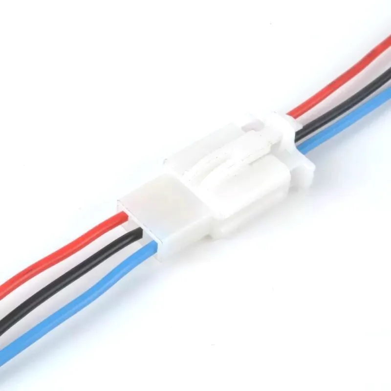 2.8mm 2/3/4 pin plug connector wire connector plug male to female wire connector 5 pieces/pack 
2.8mm 2/3/4 pin plug connector wire connector plug male to female wire connector 5 pieces/pack