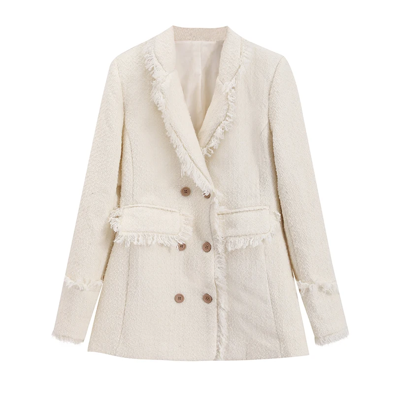 Small Sweet Double-breasted Tassels Woolen Coat New Autumn Winter 2020 Joker Thicken Long Suit Jacket Top Tide
Small Sweet Double-breasted Tassels Woolen Coat New Autumn Winter 2020 Joker Thicken Long Suit Jacket Top Tide