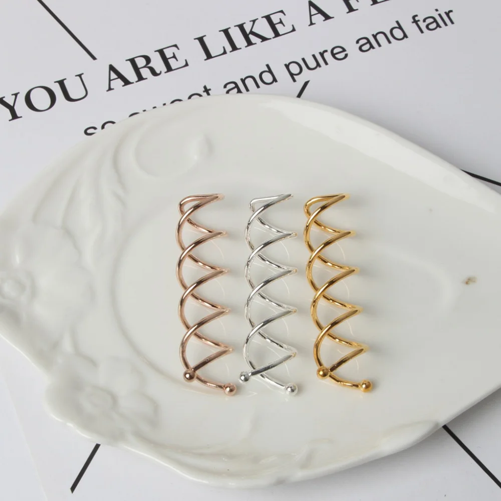 20Pcs Spiral Hairins Hair Screw Clamps Simple Hair Clips Hairstyling Accessories for Girls Silver 
20Pcs Spiral Hairins Hair Screw Clamps Simple Hair Clips Hairstyling Accessories for Girls Silver