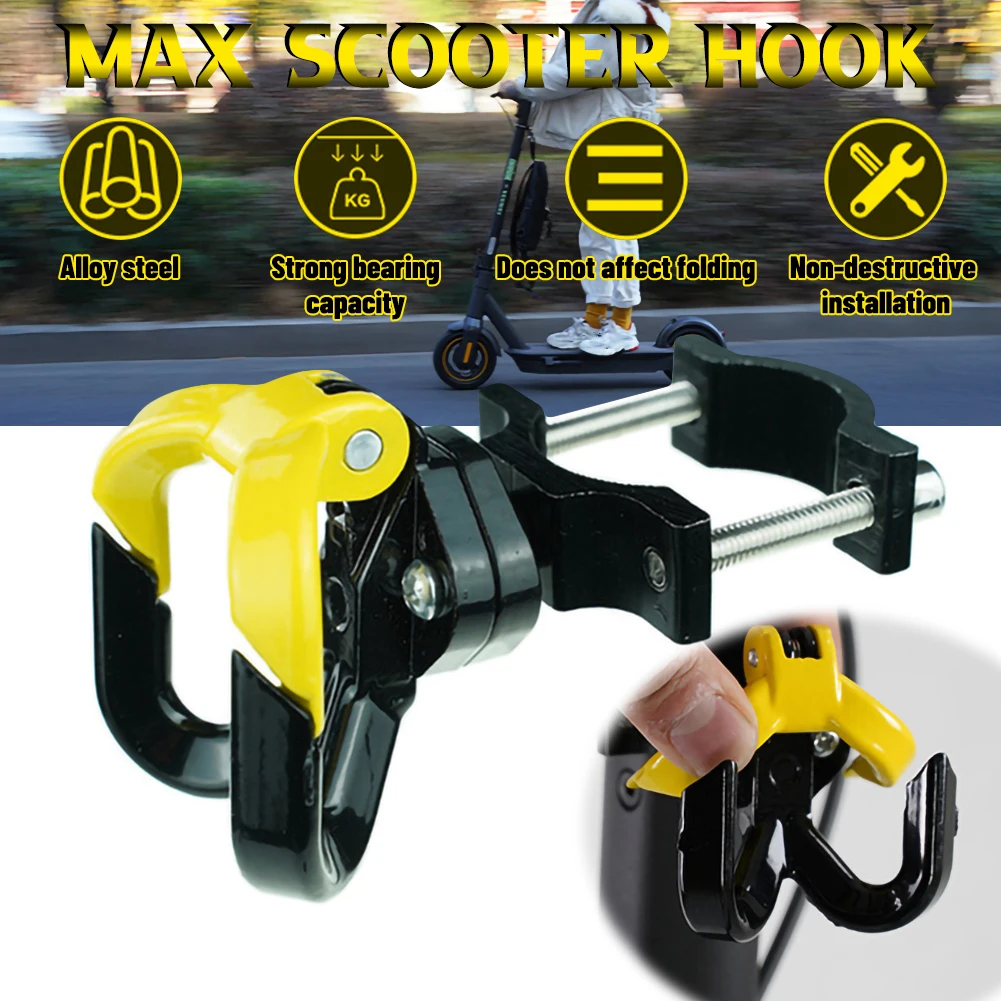 Подвесной крючок для сумки из алюминиевого сплава для xiaomi NINEBOT MAX G30, вешалка для электроскутера, гаджета, аксессуары для скутера
Подвесной крючок для сумки из алюминиевого сплава для xiaomi NINEBOT MAX G30, вешалка для электроскутера, гаджета, аксессуары для скутера