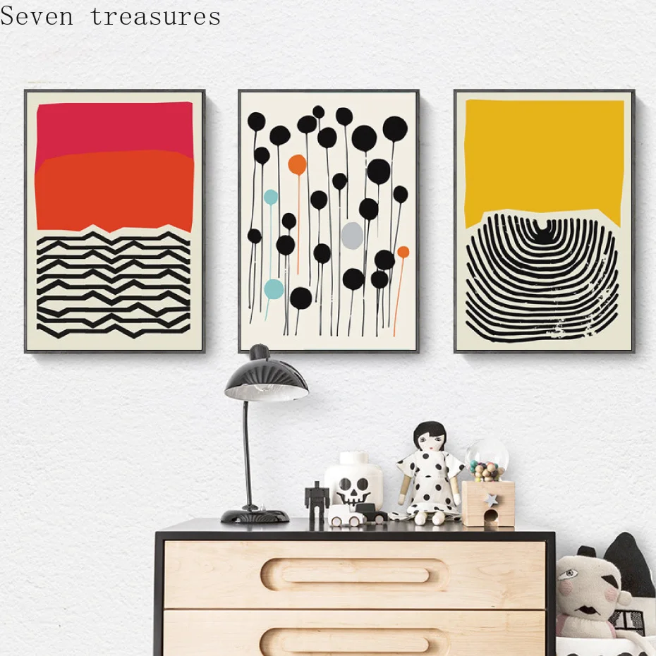 Wall Art Canvas Painting Home Decoration Modern Multicolored Abstract Geomotric Picture Prints Nordic Modern Living RoomPosters
Wall Art Canvas Painting Home Decoration Modern Multicolored Abstract Geomotric Picture Prints Nordic Modern Living RoomPosters