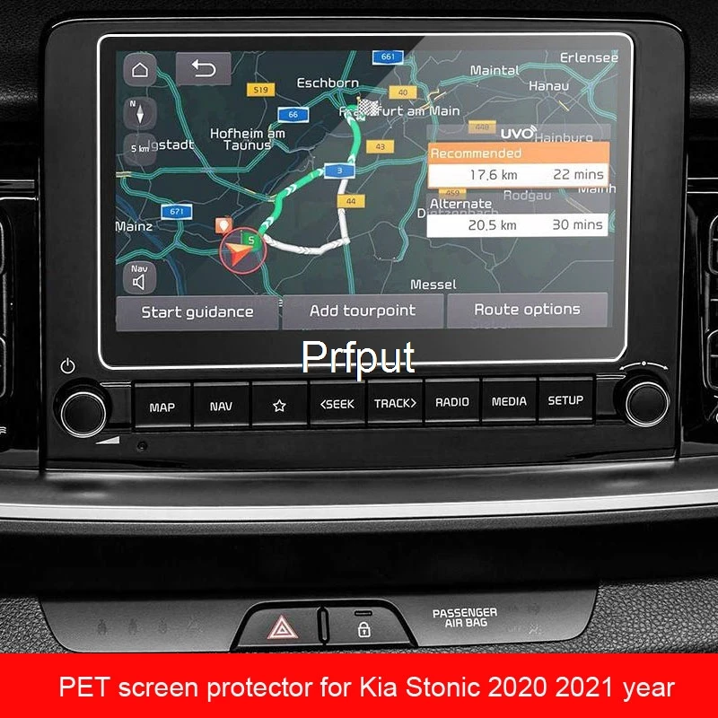 ПЭТ пленка для экрана Kia Stonic 8 дюймов 2020 2021 ЖК экран приборной панели