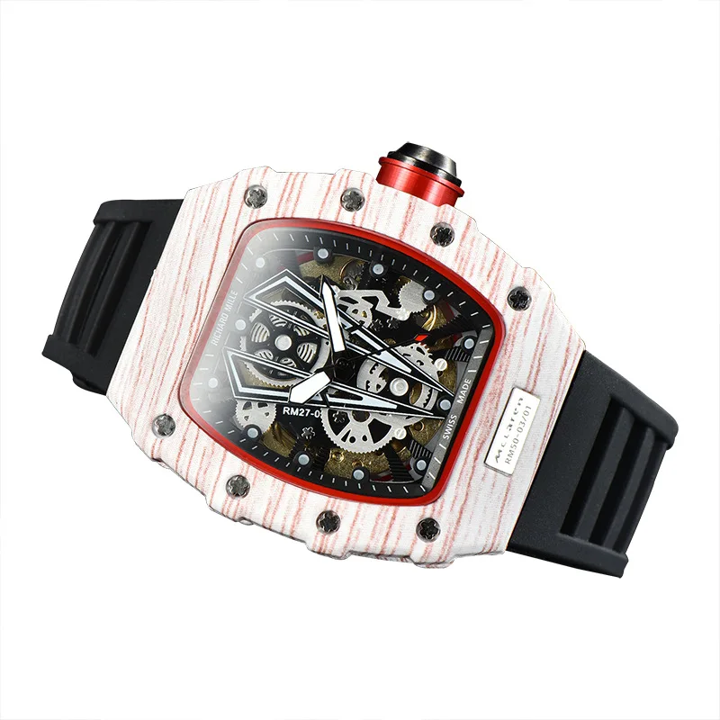 2021 men's watch European and American carbon fiber grain fashion brand quartz watch Black pointer quartz Sports Watch
2021 men's watch European and American carbon fiber grain fashion brand quartz watch Black pointer quartz Sports Watch