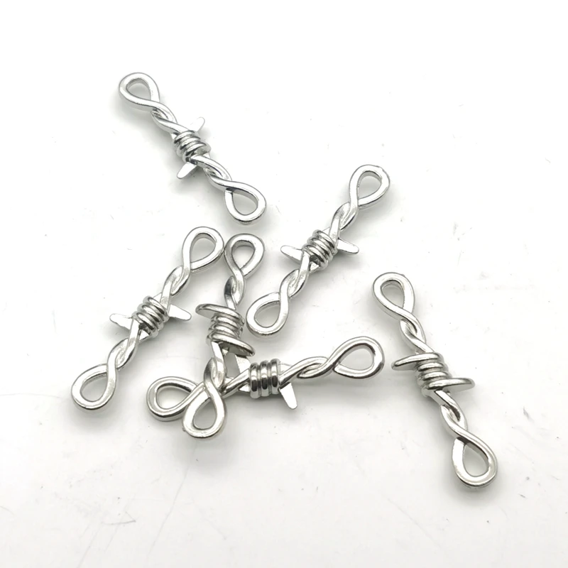10pcs 31x8mm 3D Thorns Metal Connectors Pendant Gothic Necklace Bracelet DIY Thorns Charm Jewelry Handicraft Making 
10pcs 31x8mm 3D Thorns Metal Connectors Pendant Gothic Necklace Bracelet DIY Thorns Charm Jewelry Handicraft Making