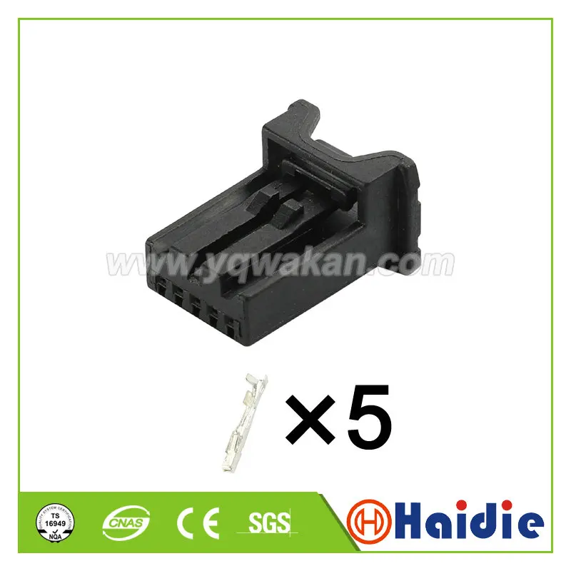 Free shipping 5sets 5pin auto plastic housing plug electric unsealed connector with terminals 
Free shipping 5sets 5pin auto plastic housing plug electric unsealed connector with terminals