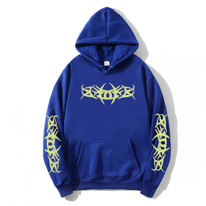 2021 men's and women's loose fitting Street Sweatshirt Hoodie men's Hoodie simple casual print oversized Pullover
2021 men's and women's loose fitting Street Sweatshirt Hoodie men's Hoodie simple casual print oversized Pullover