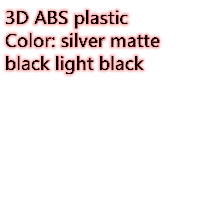 3D ABS Пластик эмблема автомобиля письмо Чехлы Стикеры автомобильные задние стоп