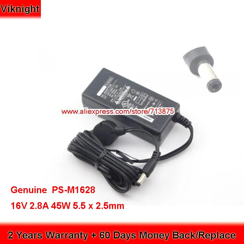 Оригинальный PS-M1628 16V 2.8A адаптер переменного тока для TEAC SR80IDAB LS-WH01-B источник питания
Оригинальный PS-M1628 16V 2.8A адаптер переменного тока для TEAC SR80IDAB LS-WH01-B источник питания