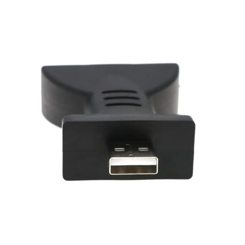 Аудио адаптер USB Мужской 2 RCA Женский Разъем Портативный позолоченный
