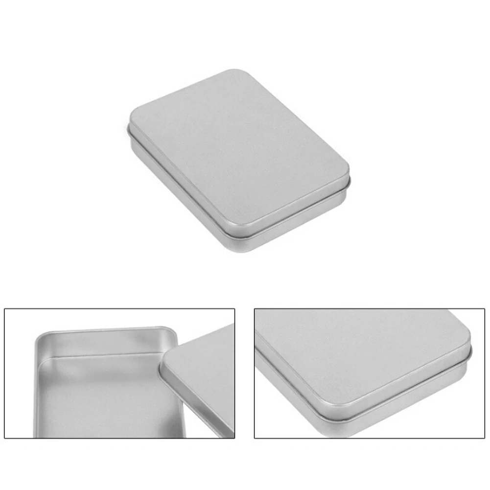 1PCS Portable Small Home Storage Box Metal Tin Silver Box Drug Holder Containers Organizer Half Clear Window Lid Support CSV
1PCS Portable Small Home Storage Box Metal Tin Silver Box Drug Holder Containers Organizer Half Clear Window Lid Support CSV