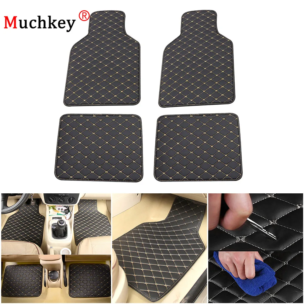 4Pcs Universal Car Floor Mats for AUDI S3 S5 S6 S7 S8 Q2 Q3 Q5 Q7 TT R8 RS e-tron All Weather Waterproof Carpet
4Pcs Universal Car Floor Mats for AUDI S3 S5 S6 S7 S8 Q2 Q3 Q5 Q7 TT R8 RS e-tron All Weather Waterproof Carpet