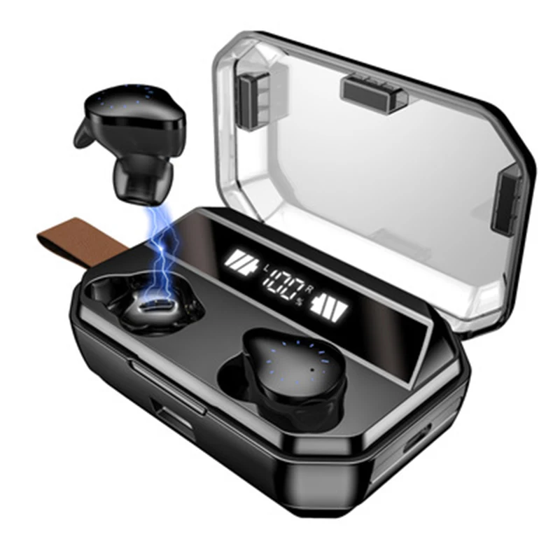 Беспроводная Спортивная стереогарнитура X12 TWS 5,0, Hi-Fi Bluetooth, IPX7 Водонепроницаемая гарнитура, контактные наушники, 8000 мАч со светодиодом
Беспроводная Спортивная стереогарнитура X12 TWS 5,0, Hi-Fi Bluetooth, IPX7 Водонепроницаемая гарнитура, контактные наушники, 8000 мАч со светодиодом